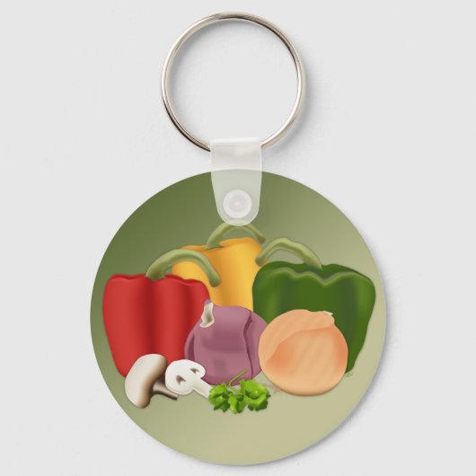 Veggies Sleutelhanger (Voorkant)