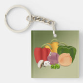 Veggies Sleutelhanger (Voorkant)