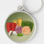 Veggies Sleutelhanger (Voorkant)