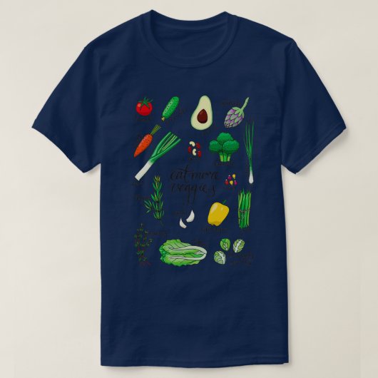 Veggies T-shirt (Design voorkant)