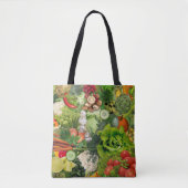 Veggies 🥕 🥬 🧅 tote bag (Voorkant)