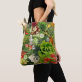 Veggies 🥕 🥬 🧅 tote bag (Dichtbij)