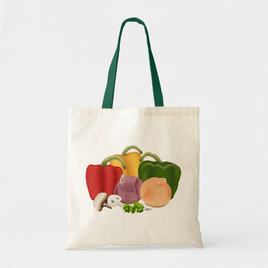 Veggies Tote Bag (Voorkant)