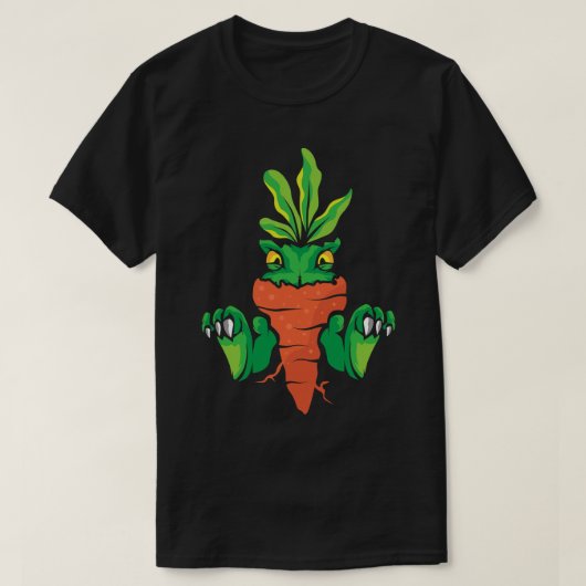 Veggiesaurus Proud Vegan Vegetarian Dinosaur Lover T-shirt (Design voorkant)