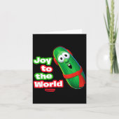 Veggietales Joy To The World Larry The Cuber Kaart (Voorkant)