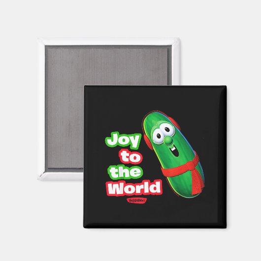 Veggietales Joy To The World Larry The Cuber Magneet (Voorkant / Achterkant)