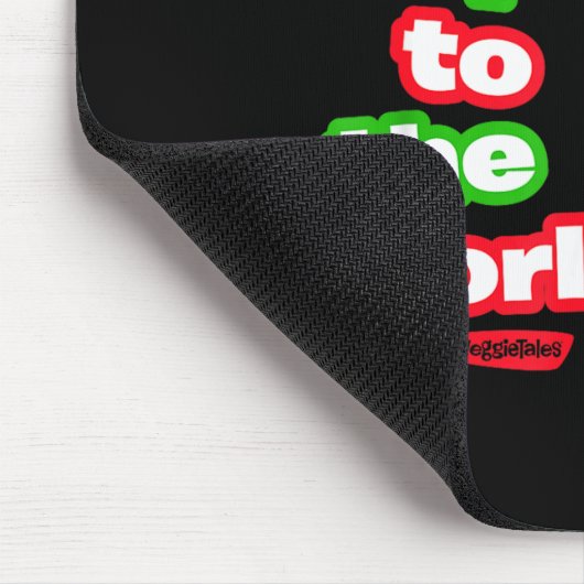 Veggietales Joy To The World Larry The Cuber  Muismat (Hoek)