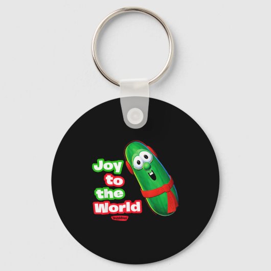 Veggietales Joy To The World Larry The Cuber Sleutelhanger (Voorkant)