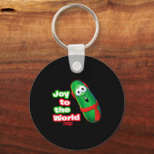 Veggietales Joy To The World Larry The Cuber Sleutelhanger (Voorkant)