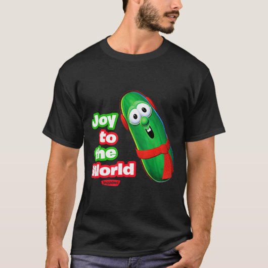 Veggietales Joy To The World Larry The Cuber T-shirt (Voorkant)