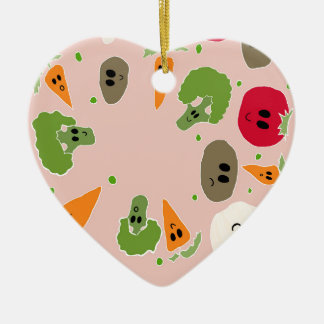 veggis zwerm keramisch ornament