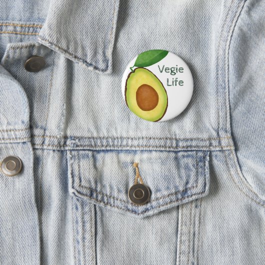 Vegie Life AVOCADO Button (In situ)