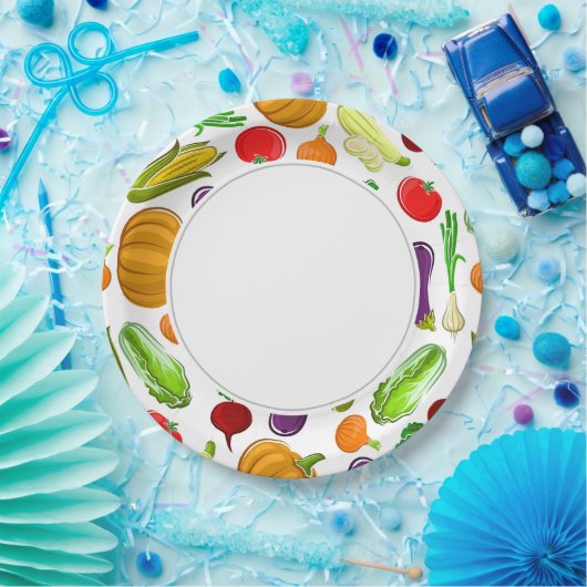 Vegis Papieren Bordje (Feest)