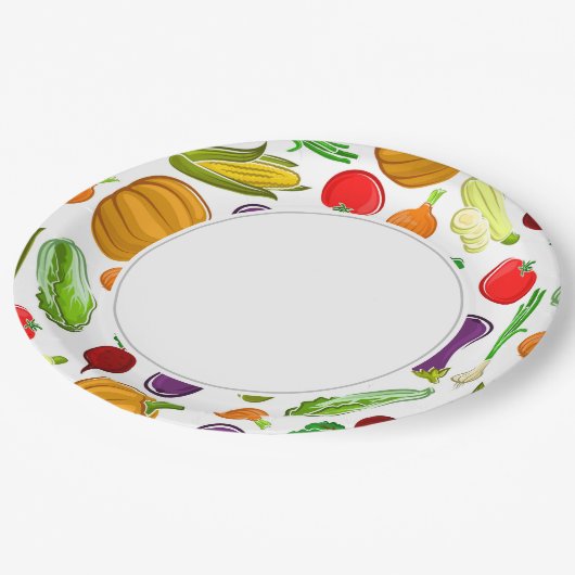 Vegis Papieren Bordje (Gekanteld)