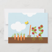 Vegtable Garden Kaart (Achterkant)