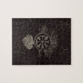 Vegvisir and Tree of life - Yggdrasil Legpuzzel (Horizontaal)