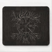 Vegvisir and Tree of life Yggdrasil Muismat (Voorkant)