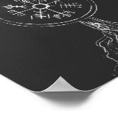 Vegvisir-boom van leven poster (Hoek)