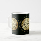 Vegvisir Compass: Rondes van IJsland Koffiemok (Voorkant links)