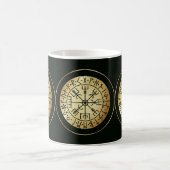 Vegvisir Compass: Rondes van IJsland Koffiemok (Center)
