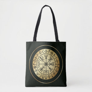 Vegvisir Compass: Rondes van IJsland Tote Bag