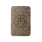 Vegvisir. De Magische Navigatie Viking Compass Badmat (Voorkant Verticaal)
