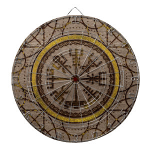 Vegvisir. De Magische Navigatie Viking Compass Dartbord