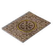 Vegvisir. De Magische Navigatie Viking Compass Notitieboek (Linkerzijde)