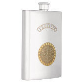 Vegvisir Gouden Kompas Flacon (Rechts)