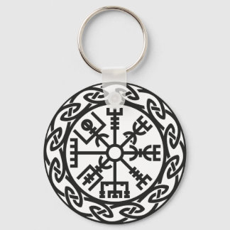 Vegvísir, IJsland, reisbureau, bescherming Sleutelhanger
