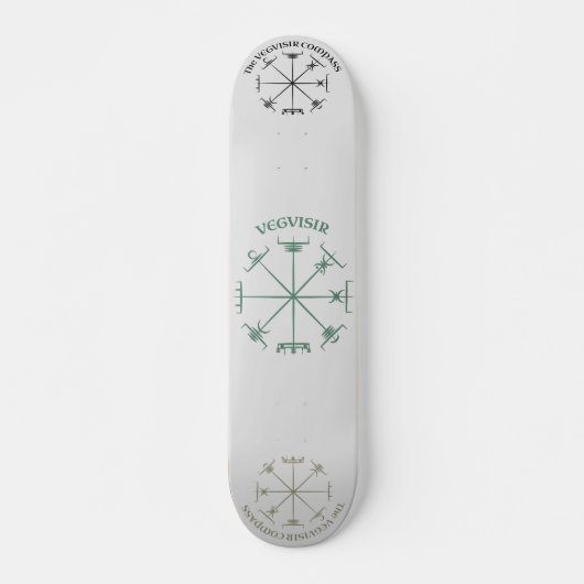 Vegvisir Kompas Persoonlijk Skateboard (Voorkant)