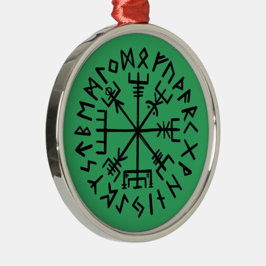 Vegvisir Metal Ornament (Rechts)