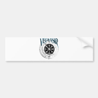 vegvisir nordic pathfinder compass bumpersticker