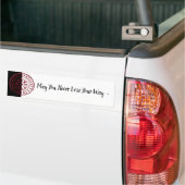 Vegvisir (Reddish) Bumpersticker (Op Truck)