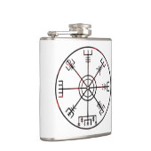 Vegvisir runisch kompas heupfles (Rechts)