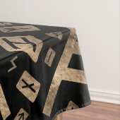 Vegvisir Tree of life Yggdrasil and Runes Tafelkleed (Voorbeeld)