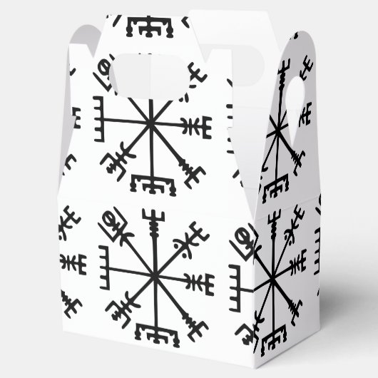 Vegvísir (Viking Compass) Bedankdoosjes (Geopend)