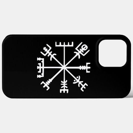 Vegvísir (Viking Compass) Case-Mate iPhone Case (Achterkant (horizontaal))
