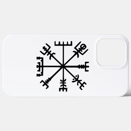 Vegvísir (Viking Compass) Case-Mate iPhone Case (Achterkant (horizontaal))