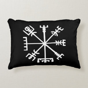Vegvísir (Viking Compass) Decoratief Kussen