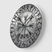 Vegvisir Viking Compass Grote Klok (Hoek)