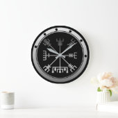 Vegvisir Viking Compass Grote Klok (Huis)