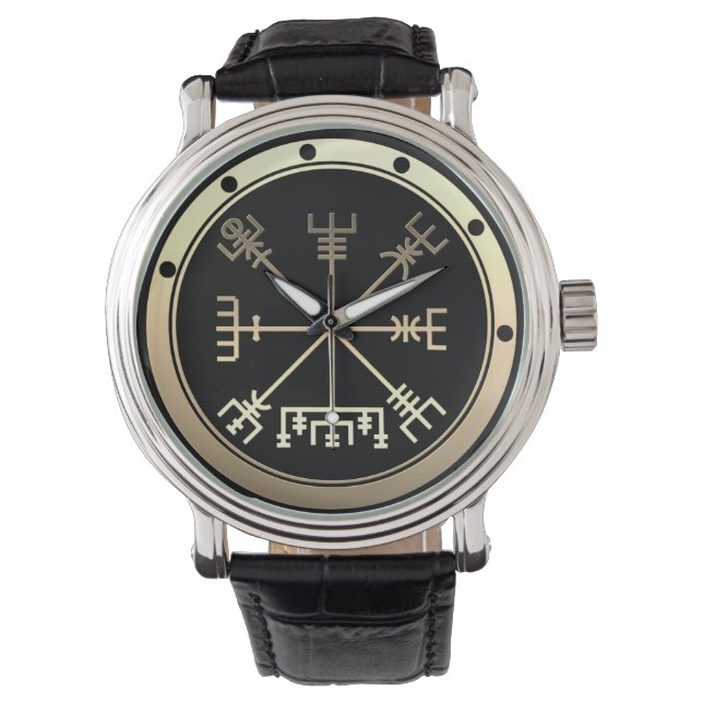 Vegvisir Viking Compass Horloge (Voorkant)