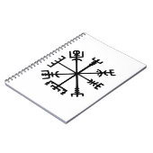 Vegvísir (Viking Compass) Notitieboek (Linkerzijde)