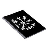 Vegvísir (Viking Compass) Notitieboek (Rechterzijde)