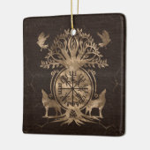 Vegvisir - Viking Compass Ornament (Links)