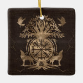 Vegvisir - Viking Compass Ornament (Voorkant)