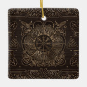 Vegvisir - Viking Compass Ornament (Voorkant)