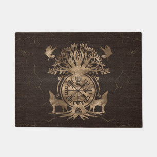 Vegvisir - Viking Compass Ornament Deurmat
