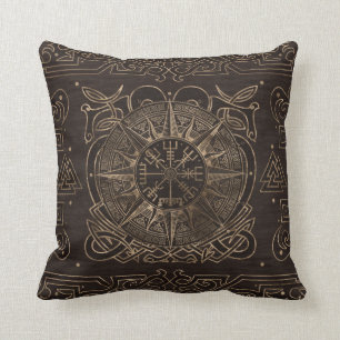 Vegvisir - Viking Compass Ornament Kussen